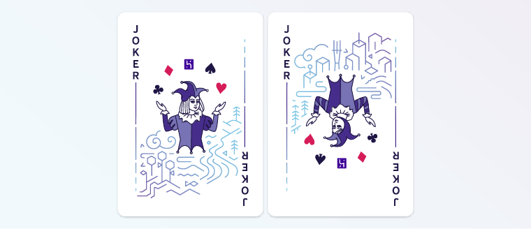 The Heroku card jokers
