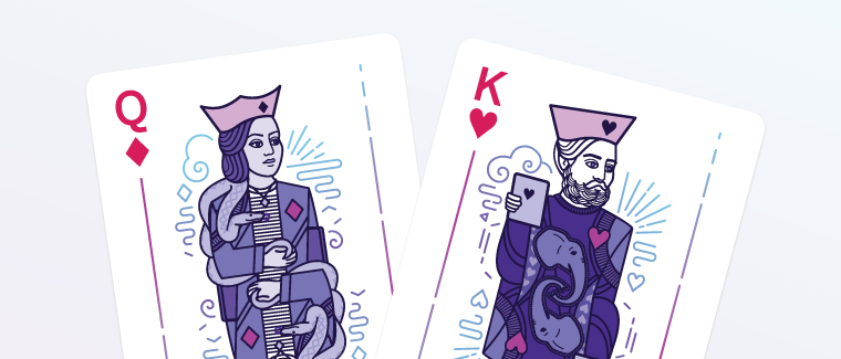 Kings and queens for the Heroku cards