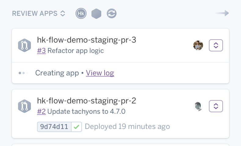 Heroku Review Apps