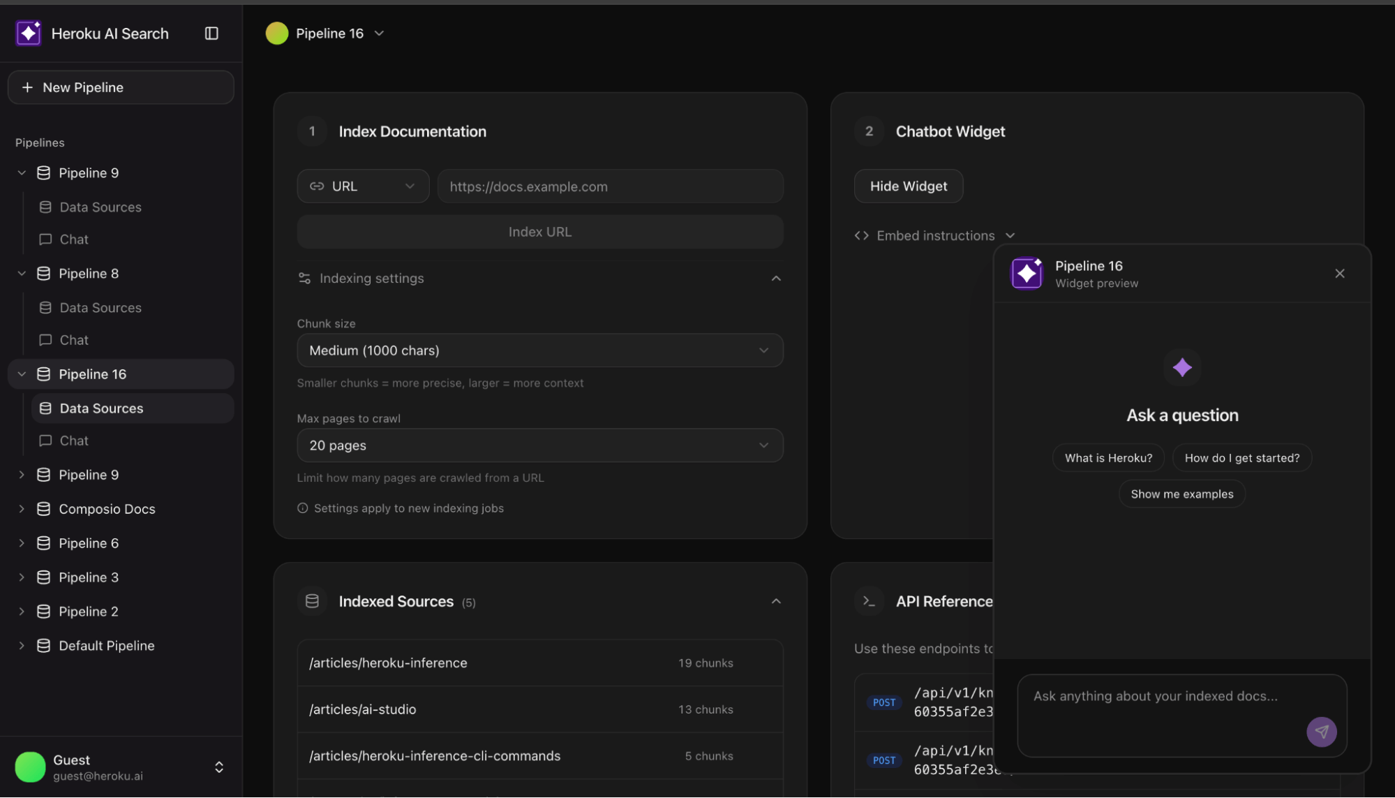 在Heroku上构建AI搜索